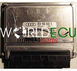 ECU ENGINE CONTROLLER AUDI A4 1.8 TURBO BOSCH 0261206969, 0 261 206 868, 8E0906018B, 8E0 906 018 B