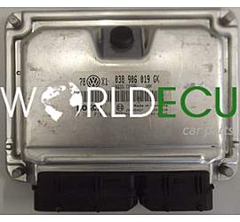 CENTRALINA MOTORE VOLKSWAGEN PASSAT 1.9 TDI AVB BOSCH 0 281 010 943, 0281010943, 038 906 019 GK,  038906019GK, EDC15P+