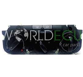 RISCALDAMENTO E PANNELLO DI CONTROLLO ARIA CONDIZIONATA INTERRUTTORE CLIMATRONIC VOLKSWAGEN GOLF 1K0 820 047 CR / 1K0820047CR / 5HB 008 719-50 / 5HB00871950
