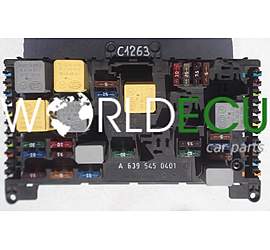 COMFORT CONTROL MODULE BSI MERCEDES VITO HELLA A 639 545 0401, A6395450401, 518878004