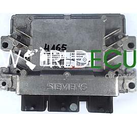 CALCULATEUR MOTEUR RENAULT CLIO SIEMENS S120201108 B, S120201108B, 8200454467, 8200400246, SIM32