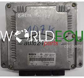 CALCULATEUR MOTEUR RENAULT LAGUNA 1.9 DCI F9Q BOSCH 0281010482, 0 281 010 482, HOM8200126462, HOM 8200126462, 8200121886, 28SA5028