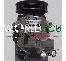 Compressore aria condizionata A/C climatizzatore OPEL ASTRA MERIVA 1.4 DELPHI 13250608 ZL2