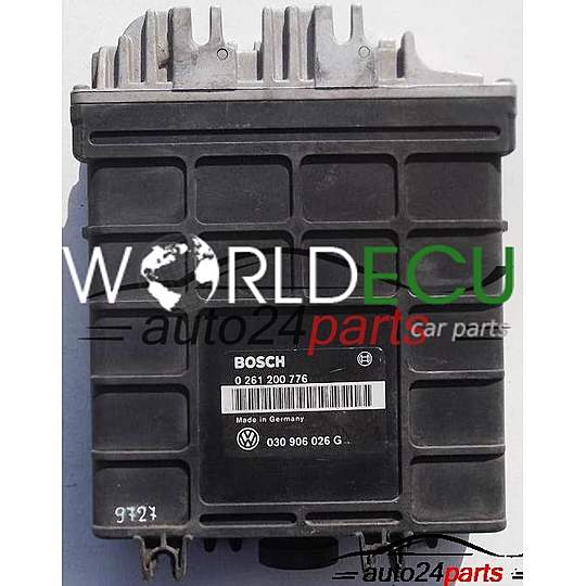 CENTRALINA MOTORE SEAT IBIZA 1.3, BOSCH 0 261 200 776, 0261200776, 030 906 026 G, 030906026G