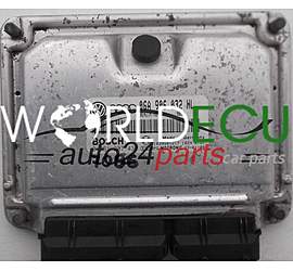 MOTORSTEUERGERÄT ECU STEUERGERAT SKODA OCTAVIA 1.8 T AUM BOSCH 0 261 207 438, 0261207438, 06A 906 032 HL, 06A906032HL, 1039S01217
