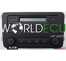 RADIO CD R100 VOLKSWAGEN CADDY 1K0 035 153 B / 1K0035153B / VWZ2Z1C1015234 / 9.18433-8151 / 9184338151