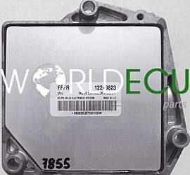 MOTORSTEUERGERÄT ECU STEUERGERÄT  OPEL ASTRA ZAFIRA 1.6 16V DELPHI DELCO 12249823 FFFR, 12249823FFFR, MT35E 2.1
