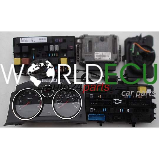 MOTORSTEUERGERÄT ECU STEUERGERAT OPEL ASTRA VECTRA 1.9 CDTI BOSCH 0 281 014 451, 0281014451, GM 55 566 278 HC, 55566278HC, 55566278, 1039S21482