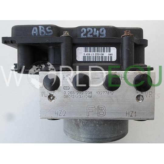 thumbnail image 2 of Used Vauxhall Corsa D ABS Pump Module 0265800422 13277812 Direct Fit 2 of 5