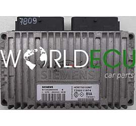 CENTRALINA CALCOLATORE SCATOLA DEL CAMBIO  RENAULT CLIO 1.6, S105280005 E, S105280005E, HOM 7700102887, HOM7700102887, 7700111874, BVA