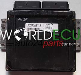 CALCULATEUR MOTEUR RENAULT SCENIC 1.6 8200124318, S118301104, SIRIUS 34