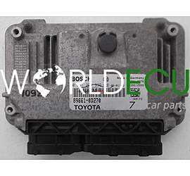 ECU ENGINE CONTROLLER TOYOTA YARIS BOSCH 0 261 208 936, 0261208936, 89661-0D270, 896610D270