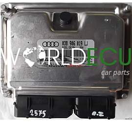 ECU ENGINE CONTROLLER AUDI A4 1.9 TDI 038906019LJ, 038 906 019 LJ, BOSCH 0 281 011 222, 0281011222, DIESEL EDC15P+ 5934, 1039S05323