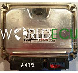 CENTRALINA DO MOTORE SEAT LEON 1.9 TDI ARL 038 906 019 KG, 038906019KG, BOSCH 0 281 011 193, 0281011193, 1039S03464