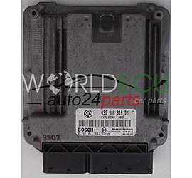 CENTRALINA MOTORE VW VOLKSWAGEN CADDY 1.9 TDI 03G906016DM, 03G 906 016 DM, BOSCH 0281011882, 0 281 011 882, DIESEL EDC16U1 6045, 1039S06225