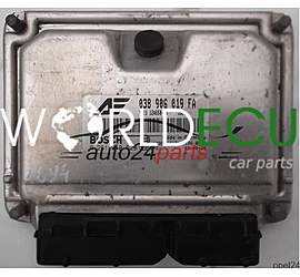 MOTORSTEUERGERÄT ECU STEUERGERAT VW VOLKSWAGEN SHARAN FORD GALAXY 1.9 TDI 038906019FA, 038 906 019 FA, BOSCH 0 281 010 629, 0281010629, YM2112A650KB, YM21-12A650-KB, 1039S00471