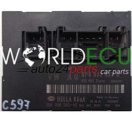 Centralina de comando do sistema confort  AUDI A3, 8P0 959 433 B, 8P0959433B, 5DK00858345