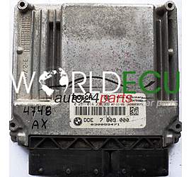 CENTRALINA MOTORE BMW E60 520 2.0 D BOSCH 0281014238, 0 281 014 238, DDE 7 809 000, DDE7809000, 7809000, 1039S23979