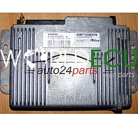 CALCULATEUR MOTEUR RENAULT MEGANE SCENIC 1.6 SIEMENS S115300203A, S115300203 A, 115300203, HOM7700860319, 7700860319, 7700105979