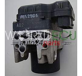 POMPE HYDRAULIQUE ET CALCULATEUR d'ABS MITSUBISCHI L200 133800-7110, 1338007110, MN102452