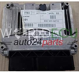 Centralina motore VW VOLKSWAGEN BOSCH 0 261 S06 519, 0261S06519, 03C 907 027 E, 03C907027E, MED17.5.5