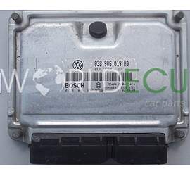 CENTRALINA DO MOTORE SEAT IBIZA 1.9 TDI ATB 038 906 019 HQ, 038906019HQ, BOSCH O 281 010 957, 0281010957, 28SA5669