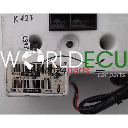 HEATING AND AIR CONDITIONING CONTROL PANEL SWITCH CLIMATRONIC FORNITORE C397 ALFA ROMEO 156 16238079