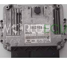 ECU ENGINE CONTROLLER HYUNDAI ACCENT CEED 1.5 CRDI, BOSCH 0 281 013 147, 0281013147, 39101-2A415