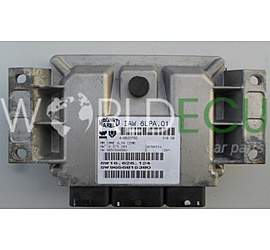 Centralina motore PEUGEOT 206 Magneti Marelli IAW 6LPA.01, IAW6LPA01, HW 16575084, 9657649580, SW 16626124, 9656815380