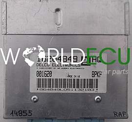 MOTORSTEUERGERÄT ECU STEUERGERAT OPEL VECTRA A DELCO 16204849 HQ, 16204849HQ, 001620, BPKP