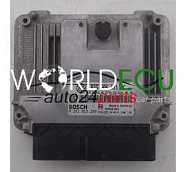 CENTRALINA DO MOTORE SKODA OCTAVIA 2.0 TDI 03G906021MC, 03G 906 021 MC, BOSCH 0281013299, 0 281 013 299, DIESEL EDC16U34 9093, 1039S16961