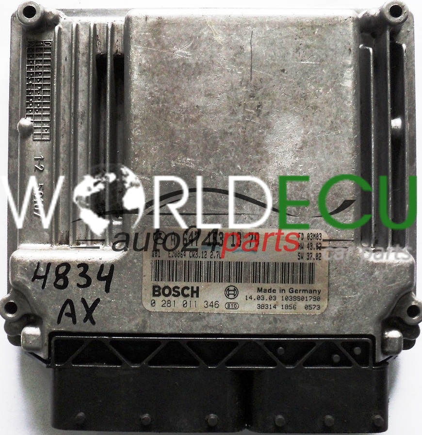 Calculateur Moteur ECU Mercedes W211 E270 CDI – Réf. A6471530779 Bosch, Occasion Fonctionnel