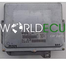 ECU ENGINE CONTROLLER CITROEN XANTIA PEUGEOT 406 BOSCH 0 261 204 651, 0261204651, 96 304 032 80, 9630403280