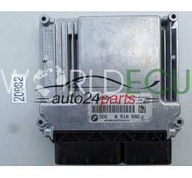Centralina motore BMW 2.0D BOSCH 0 281 016 925, 0281016925, DDE 8 510 592, DDE8510592, 8510592