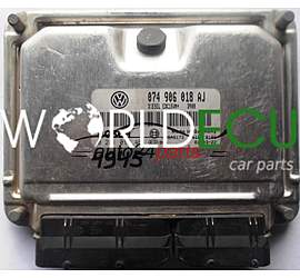 CENTRALINA MOTORE VW VOLKSWAGEN T4 2.5 TDI 074906018AJ, 074 906 018 AJ BOSCH 0281010461, 0 281 010 461