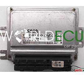 ECU ENGINE CONTROLLER HYUNDAI TUCSON 2.0 SIEMENS 5WY1963B, 39171-23270, 3917123270, 39181-23270, 3918123270