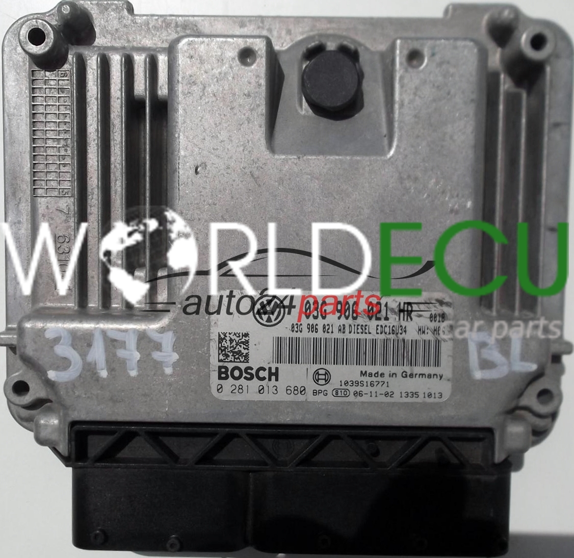 Calculateur Moteur (ECU) Bosch Pour VW – Occasion En Bon état, Facile à Installer