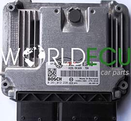CENTRALINA MOTORE VW VOLKSWAGEN JETTA 1.9 TDI BOSCH 0281012238, 0 281 012 238, 03G906016AB, 03G 906 016 AB