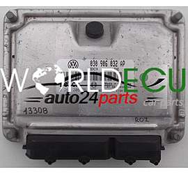 CENTRALINA MOTORE VW VOLKSWAGEN POLO 1.4 MPI BOSCH 0261206751, 0 261 206 751, 030906032AP, 030 906 032 AP