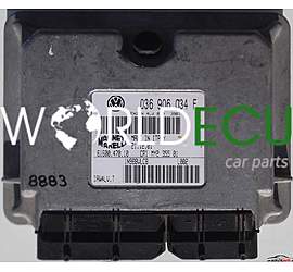 CENTRALINA MOTORE VW VOLKSWAGEN LUPO 1.4, 036 906 034 F, 036906034F, 61600.470.10, 6160047010, IAW4LV.T