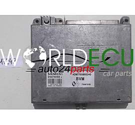 CALCULATEUR MOTEUR RENAULT 19 SIEMENS S102730105 P, S102730105P, 7700860340, 7700870155