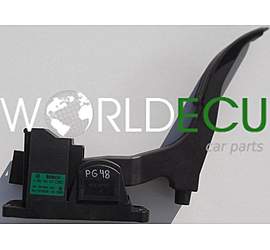 PEDALE ACCELERATORE POTENZIOMETRO  VW VOLKSWAGEN LUPO POLO BOSCH 0 280 752 207, 0280752207, 081 301944 YB3, 081301944YB3, 6N1721503E