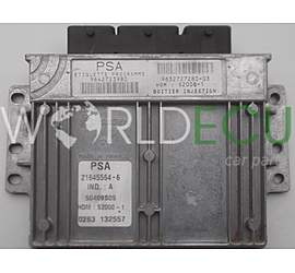 CENTRALINA DO MOTORE PEUGEOT 406 1.8 16V 21645564-6, 9642723980, 9632727280-03, S2000-01