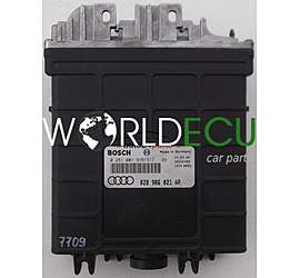 ECU ENGINE CONTROLLER AUDI A4 1.9 TDI, BOSCH 0 281 001 316/317, 0281001316/317, 028 906 021 AP, 028906021AP