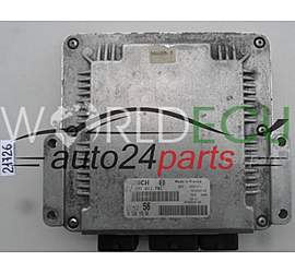 Centralina motore CITROEN PEUGEOT 2.2 HDI BOSCH 0 281 011 781, 0281011781, 96 590 166 80, 9659016680