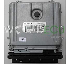 Centralina motore BMW E91 BOSCH 0 281 016 838, 0281016838, DDE 8 510 221, DDE8510221, 8510221
