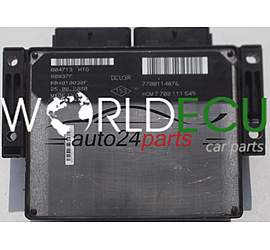 CALCULATEUR MOTEUR RENAULT CLIO KANGOO 1.9 D LUCAS R04010030F, 7700114876, HOM 7 700 111 549, HOM7700111549, 7700111549