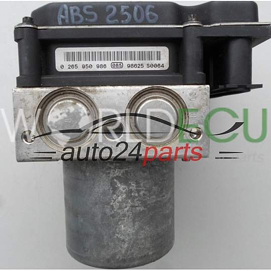 ABS POMPA CENTRALINA MERCEDES BOSCH 0 265 230 373, 0265230373, A0064316312, 0265950986