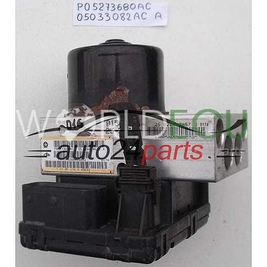 ABS POMPA CENTRALINA CHRYSLER Pt CRUISER ATE P05273680AC, 05033082AC A, 05033082ACA, 25.0204-0656.4, 25020406564, 25.0204-0657.3, 25020406573, 25.0209-0345.2, 25020903452