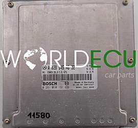 CENTRALINA MOTORE MERCEDES 2.2 CDI BOSCH 0 281 010 191, 0281010191, A 028 545 48 32, A0285454832